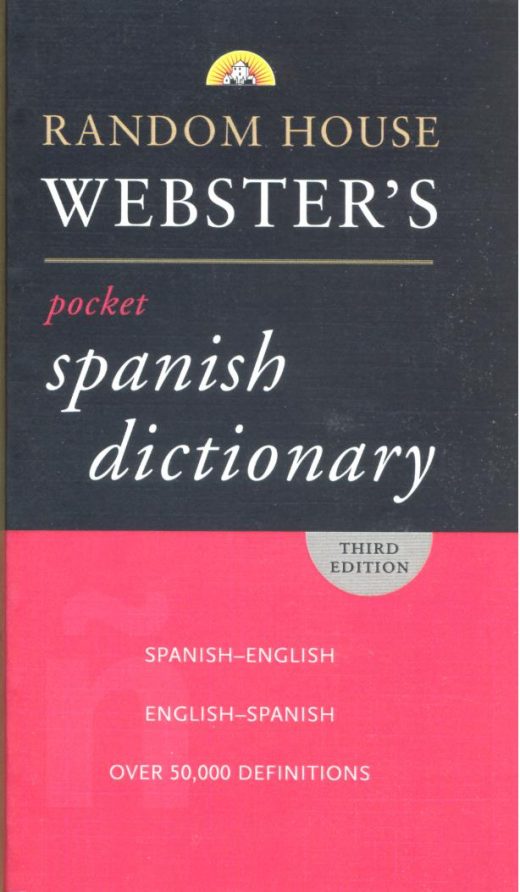 Spanish Dictionary, Pocket Size Gospel Publishers USA