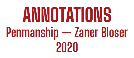 Annotation Labels for Zaner-Bloser Handwriting 2020