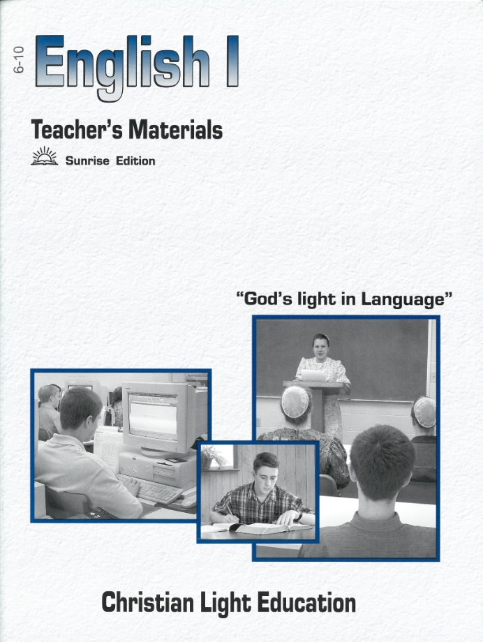 English 1 Teacher Material for Light Units 6-10