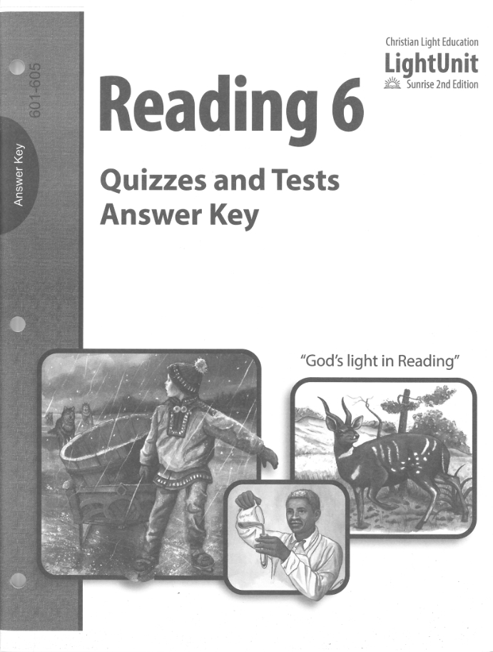 Calls to Courage Quizzes and Tests Answer Key