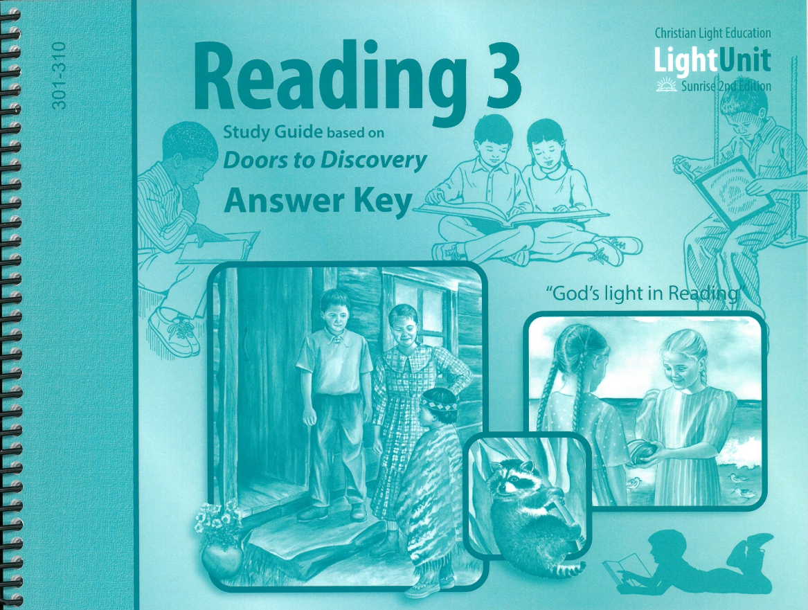 Doors to Discovery Spiral Answer Key for Light Units 301-310