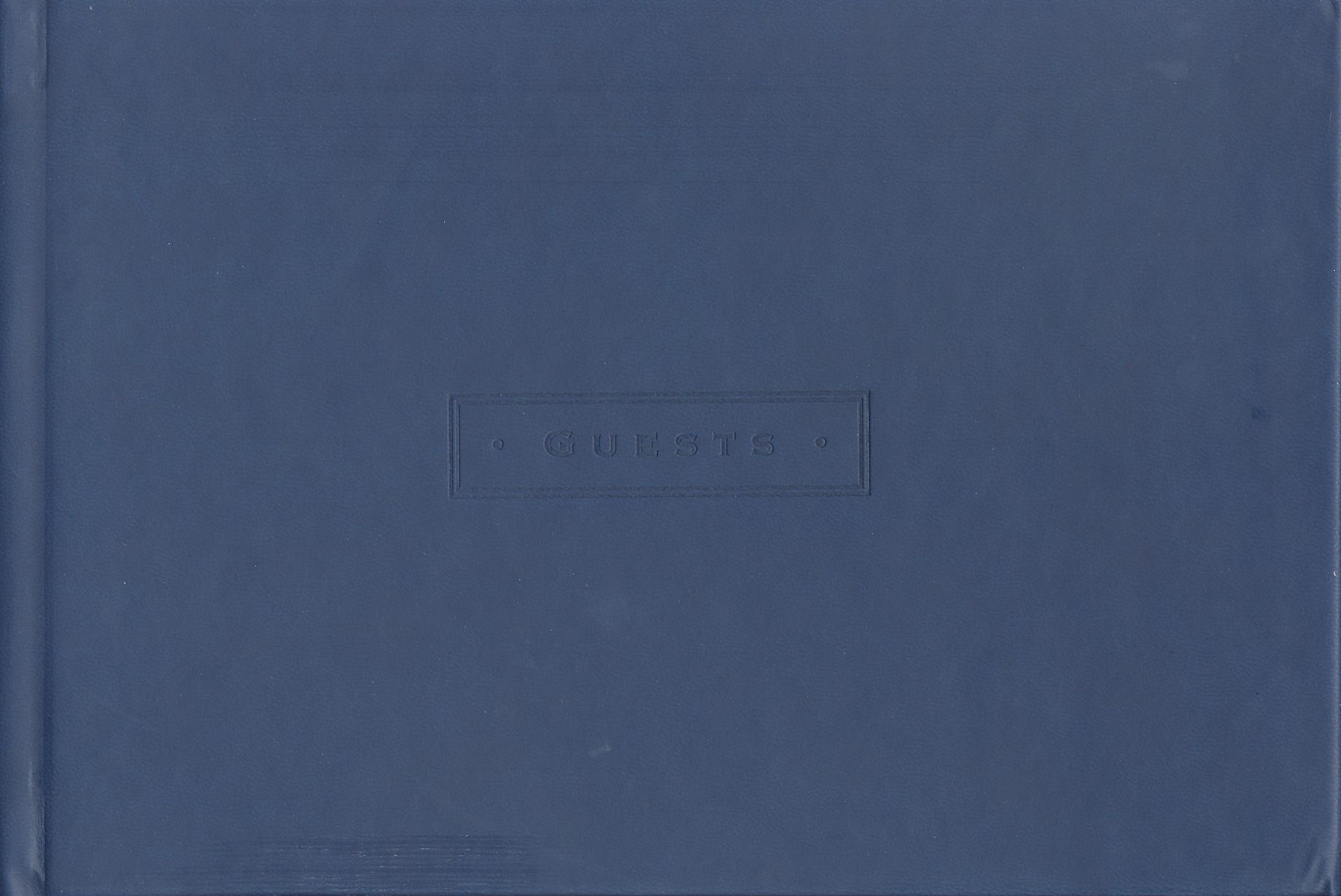Peter Pauper Guestbook - Midnight Blue