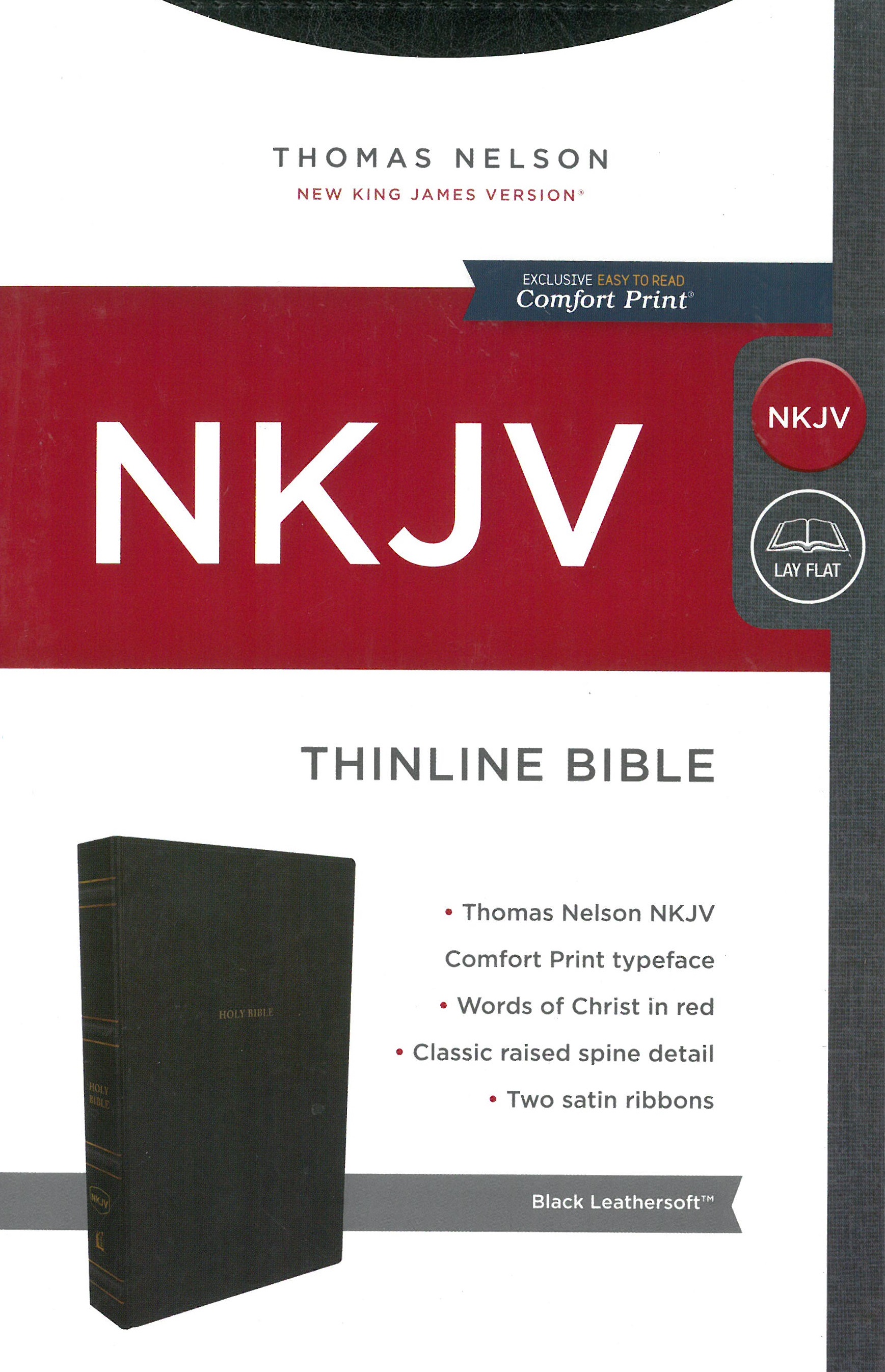 Thomas Nelson Black Leathersoft Bible (NKJV)