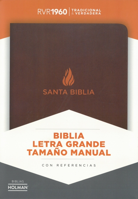 Spanish Hand Size Giant Print Reference Bible, index