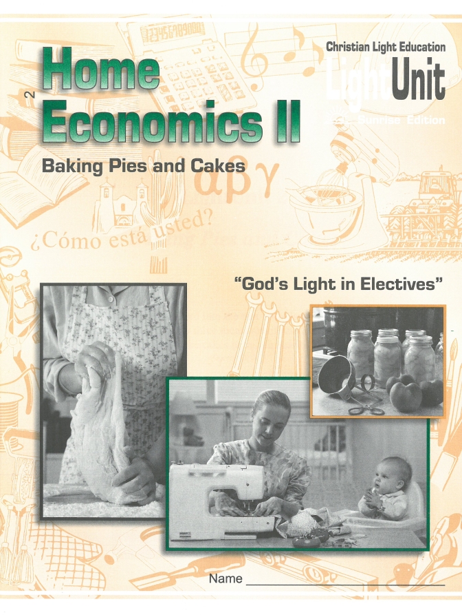 CLE Home Economics 2 - Baking Pies & Cakes