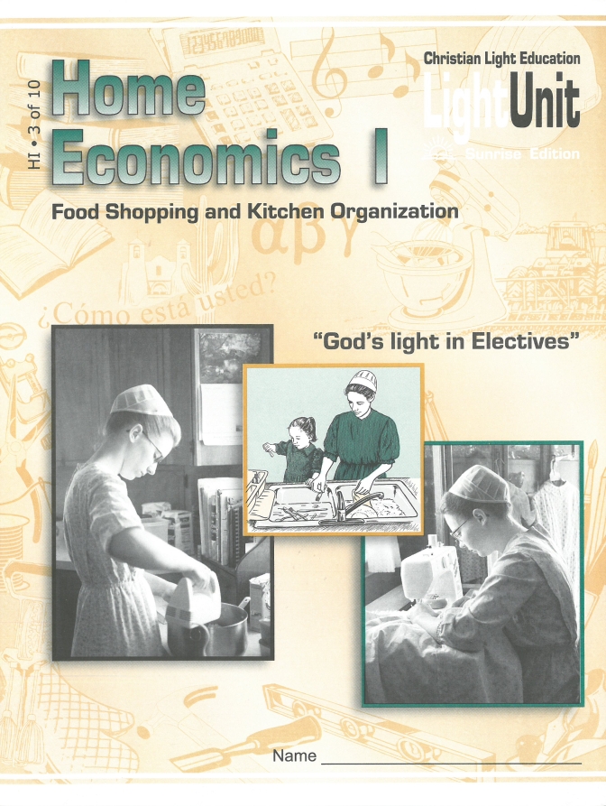 CLE Home Economics 1 - Food Shopping and Kitchen Organization