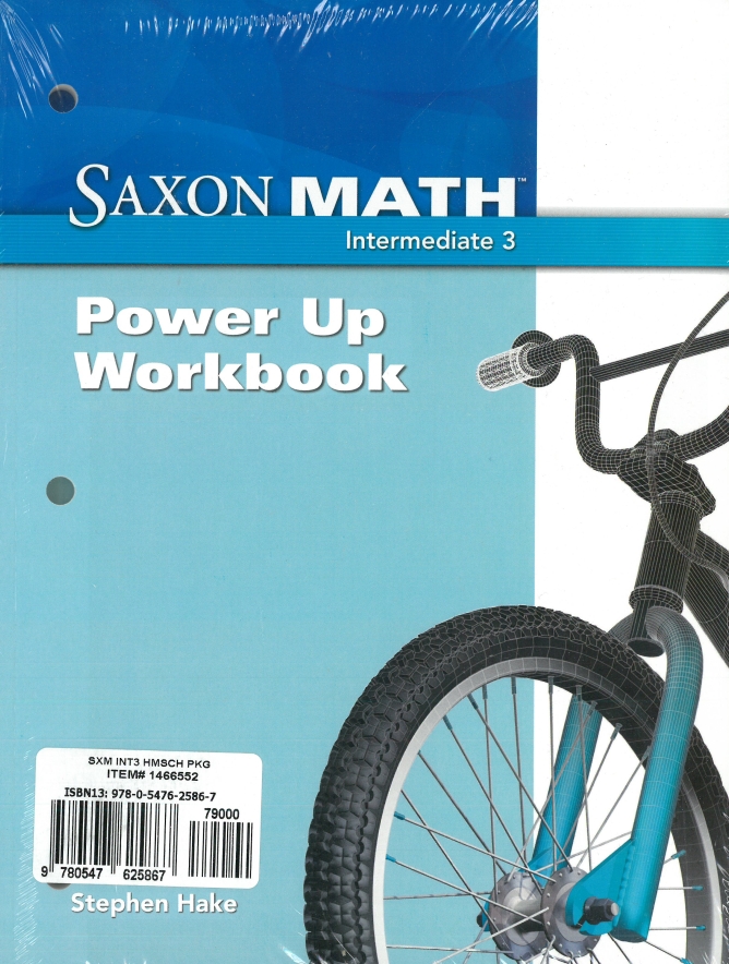 Saxon Math Intermediate 3 Homeschool Package