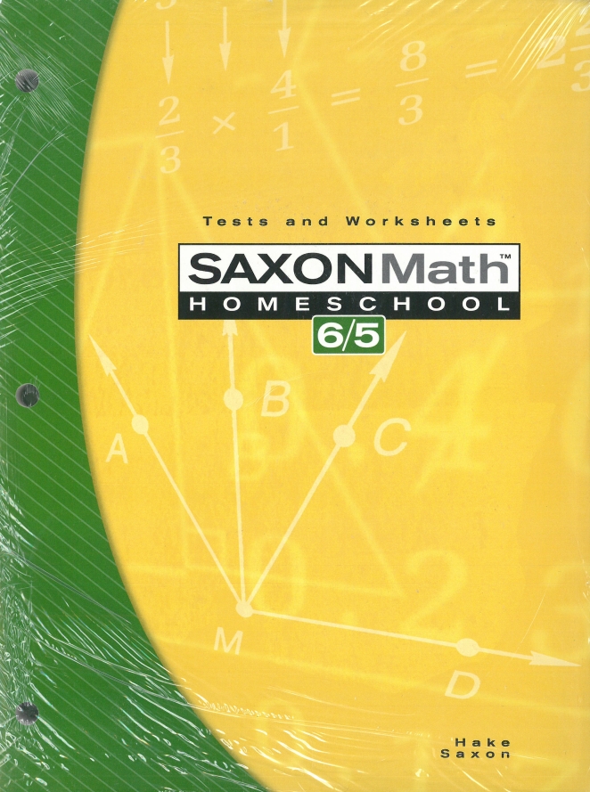 Saxon Math 6/5 Homeschool Kit