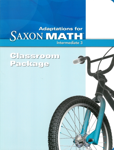 Saxon Intermediate 3 Adaptations Classroom Package