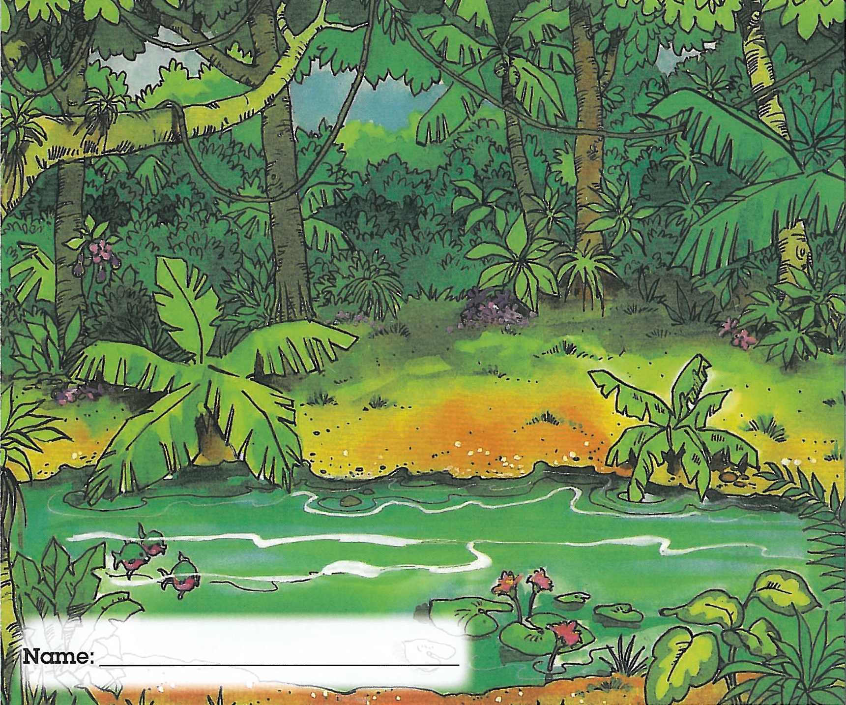 Jungle Scene | Gospel Publishers USA