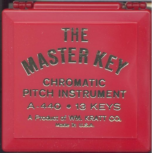 Pitch Pipe or Master Key Pitch Pipe, Key of C Gospel Publishers USA